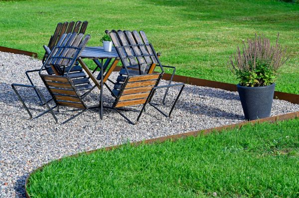 Metal Lawn Edging Installation in Chesterfield