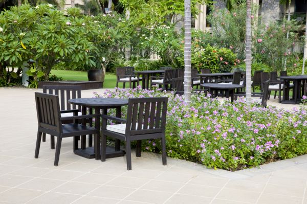 Courtyard Landscaping in Chesterfield