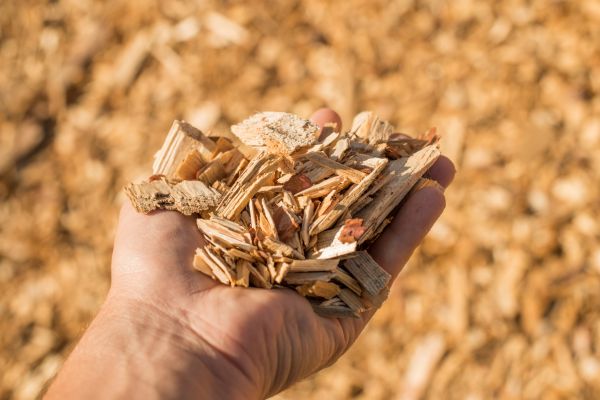 Wood Chips Spreading in Chesterfield